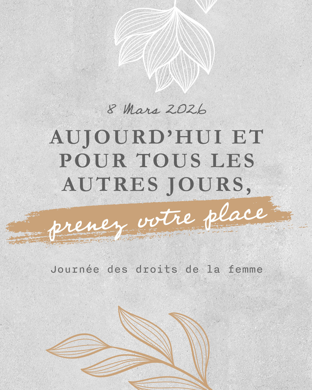 Journée internationale des droits des femmes