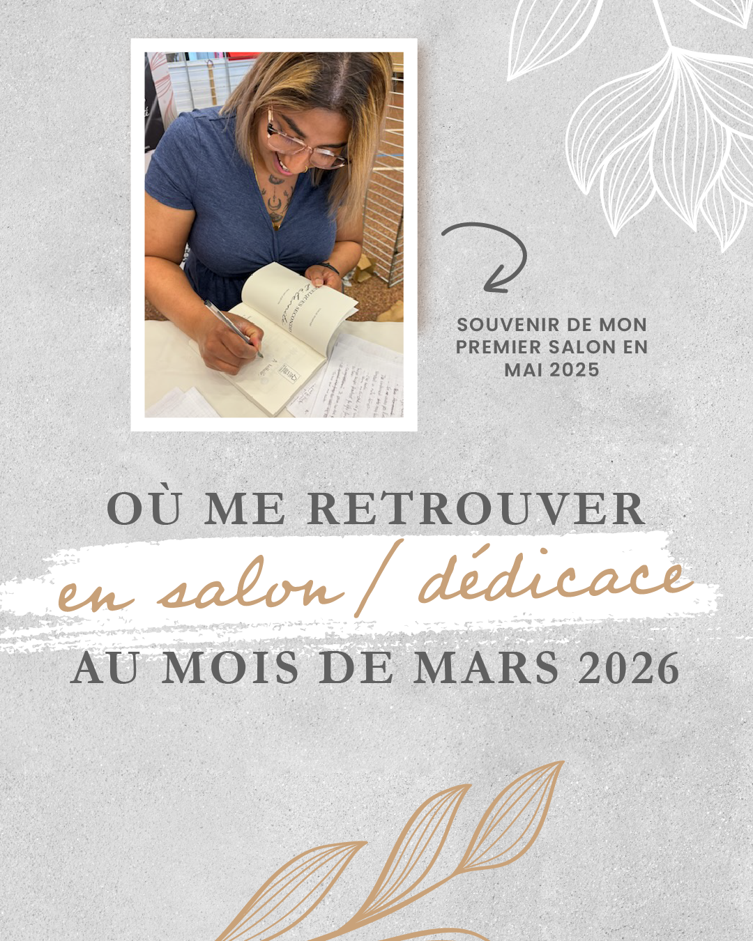 Où me retrouver en mars