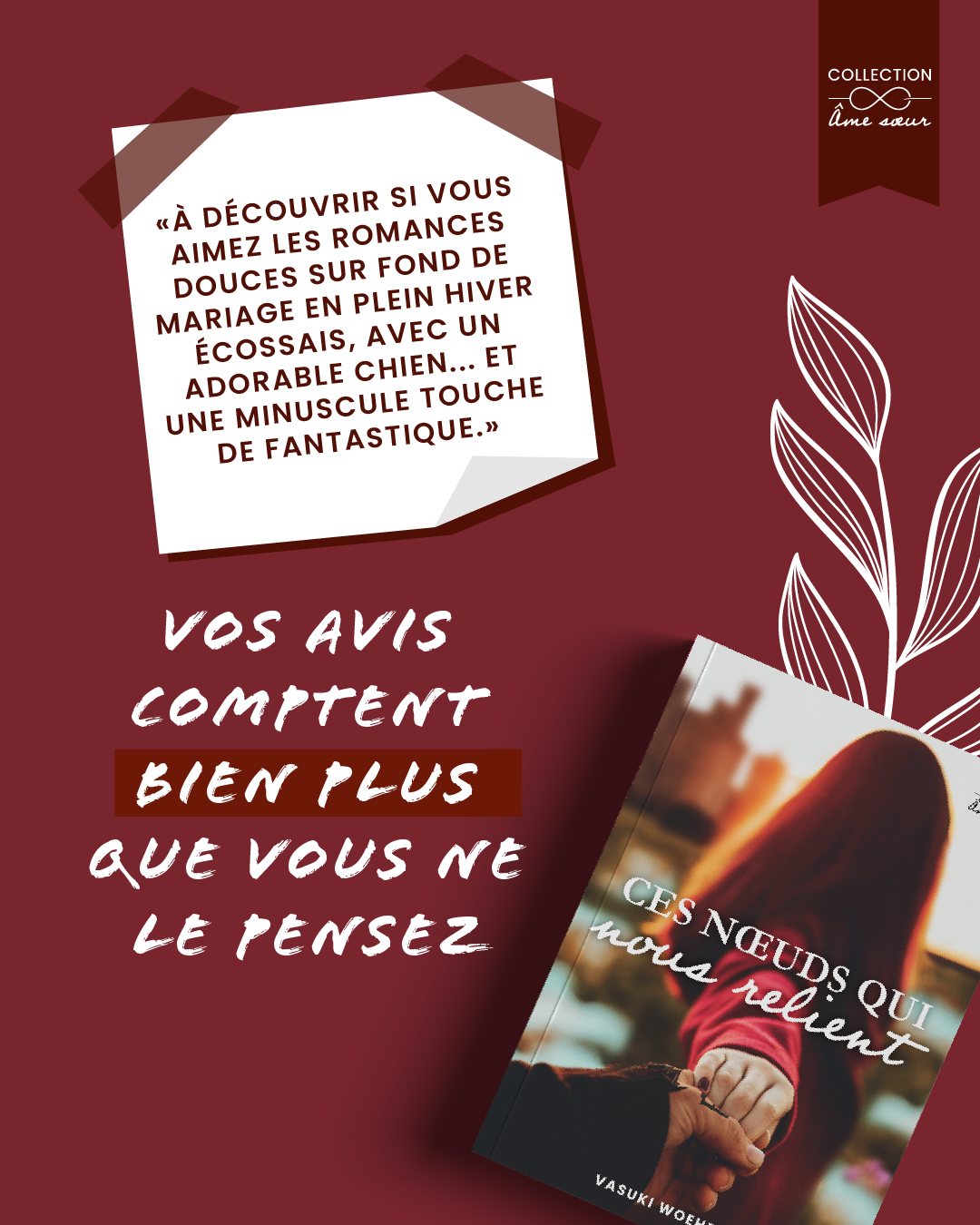 Pourquoi vos avis de lecture comptent tant pour une auteure indépendante