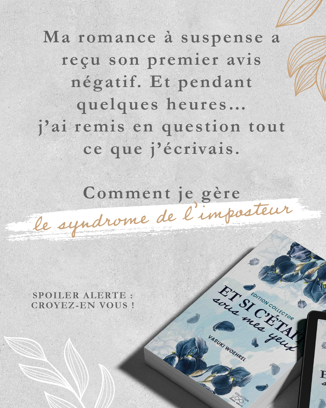 Mon premier avis assez négatif et le syndrome de l'imposteur