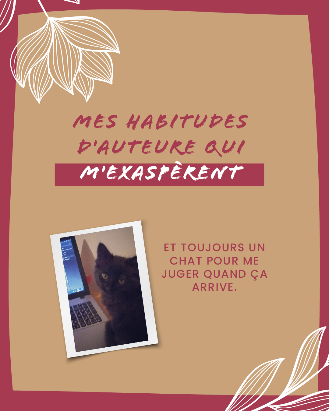 Petite manies d'auteure