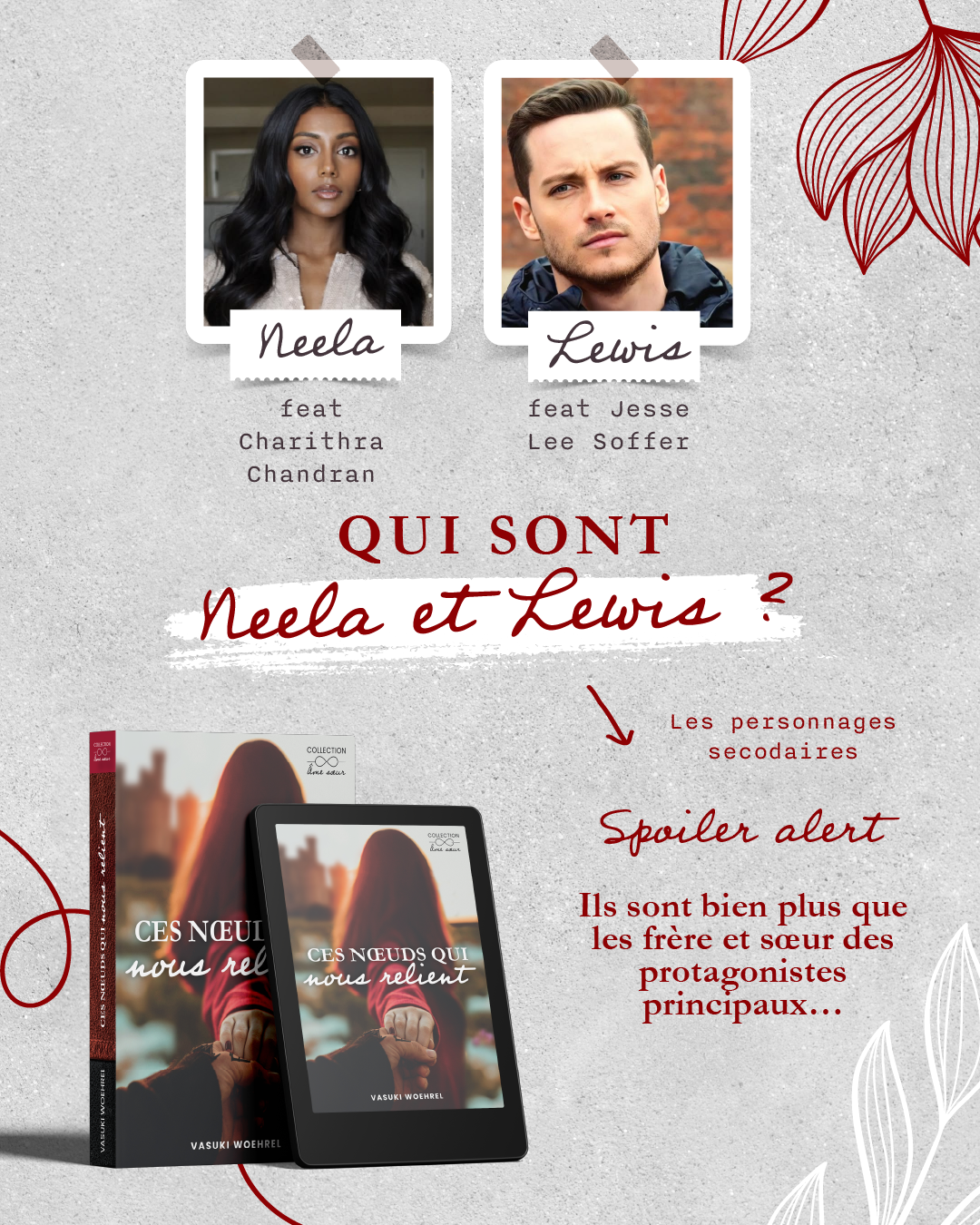 Qui sont Neela et Lewis dans "Ces nœuds qui nous relient" ?