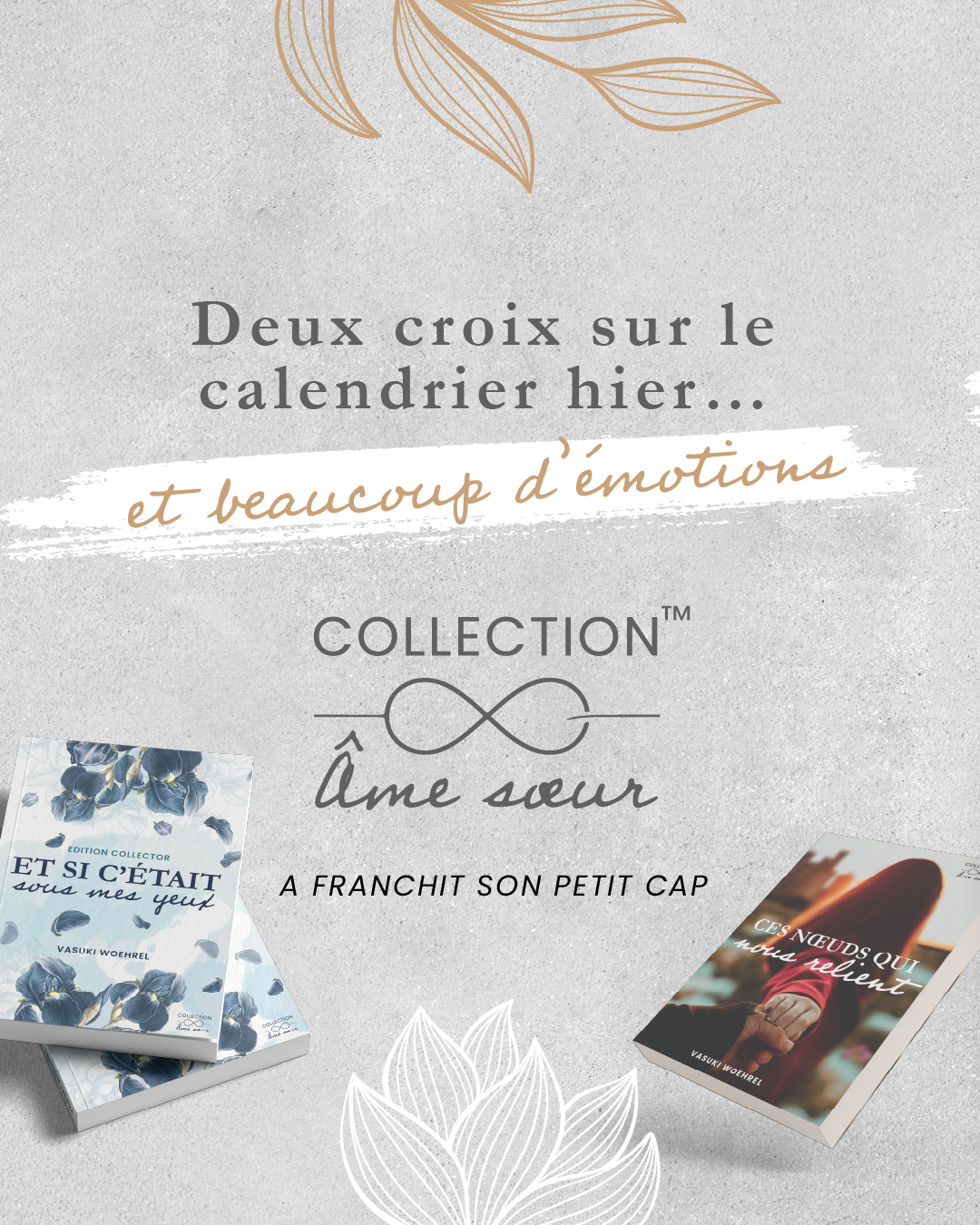 100 exemplaires de chaque.