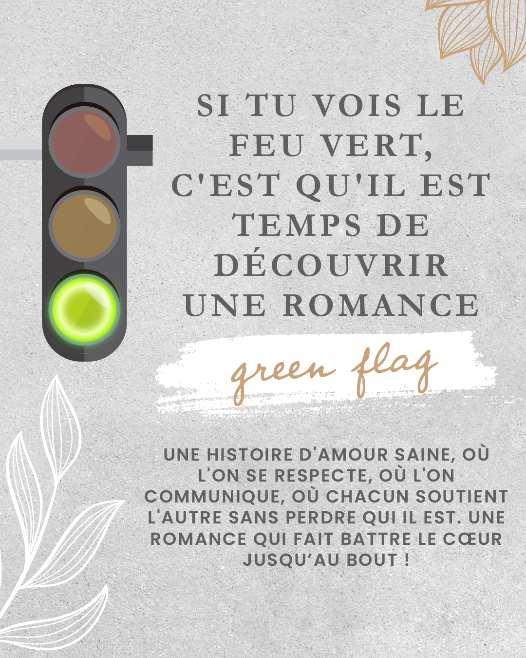 Romance green flag : quand aimer ne signifie pas souffrir