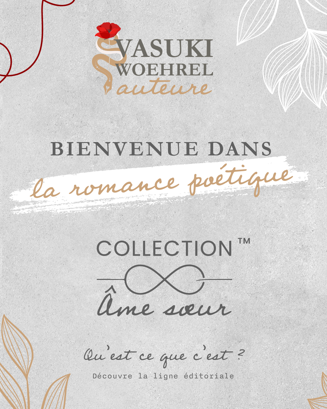 “Collection Âme Sœur” - La romance poétique
