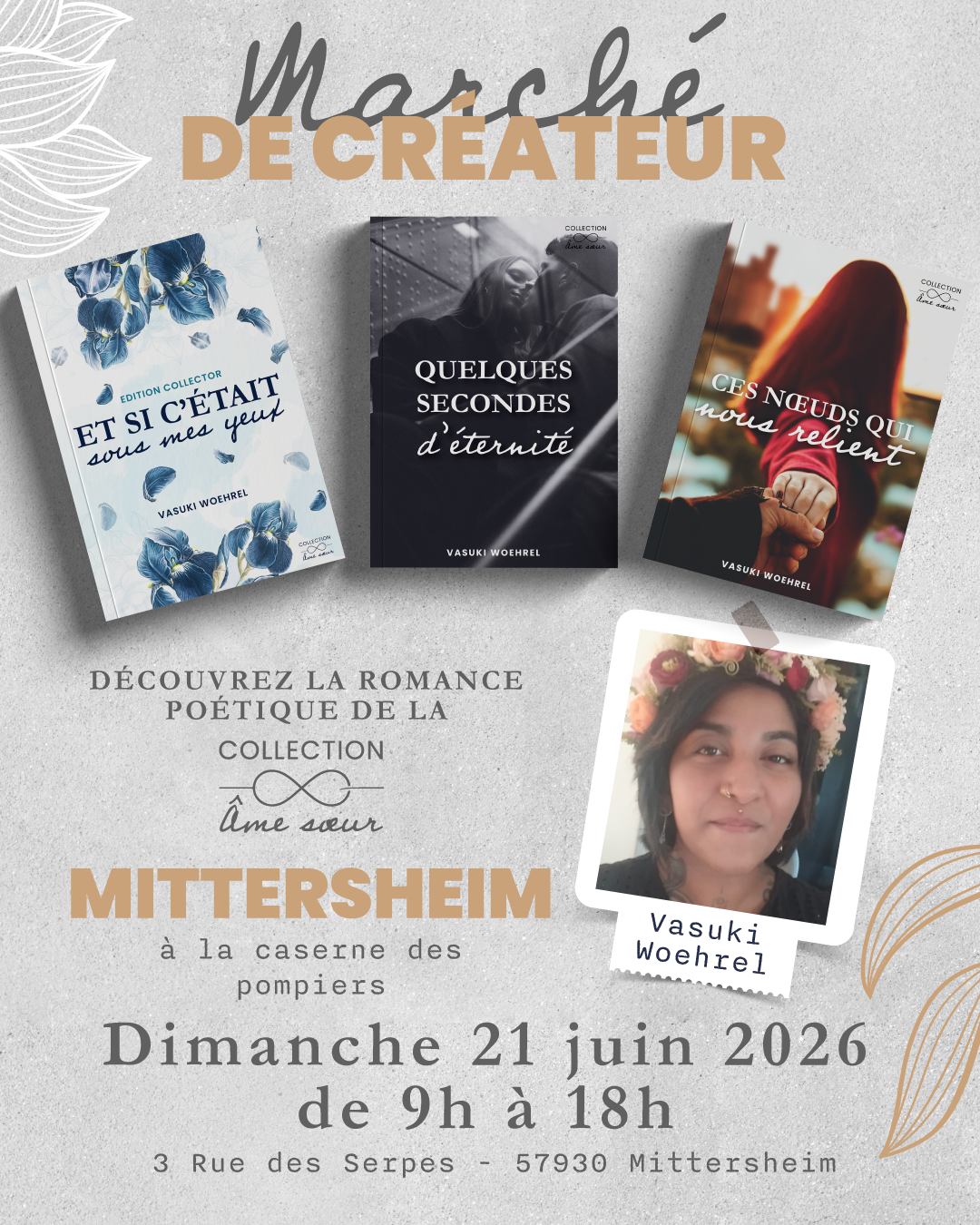 La première dédicace de l'été