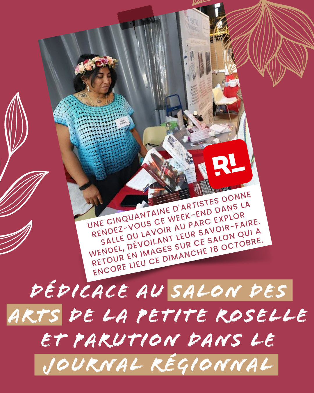 Au parc Wendel, des rencontres autour de l’art et de mes romances avec le Républicain Lorrain