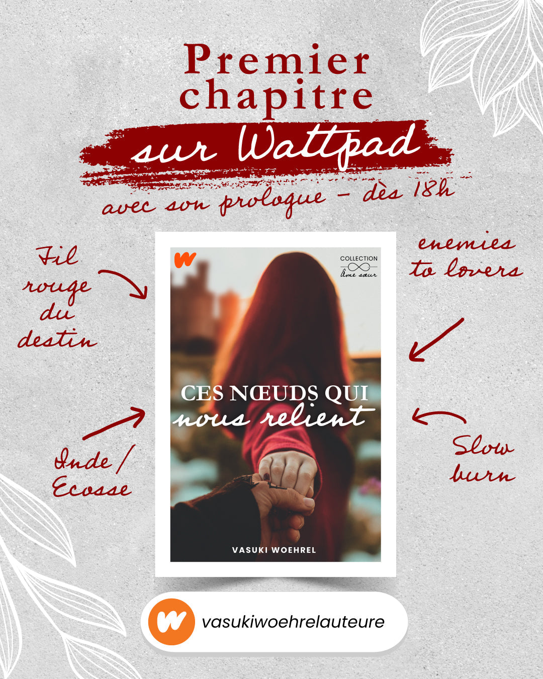 Chapitre 1 dispo sur Wattpad