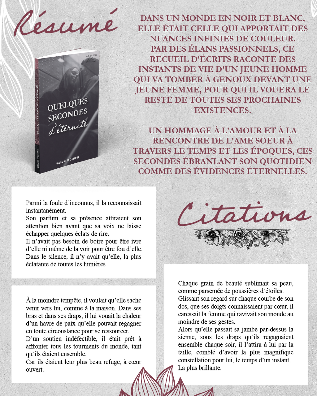 Quelques secondes d'éternité