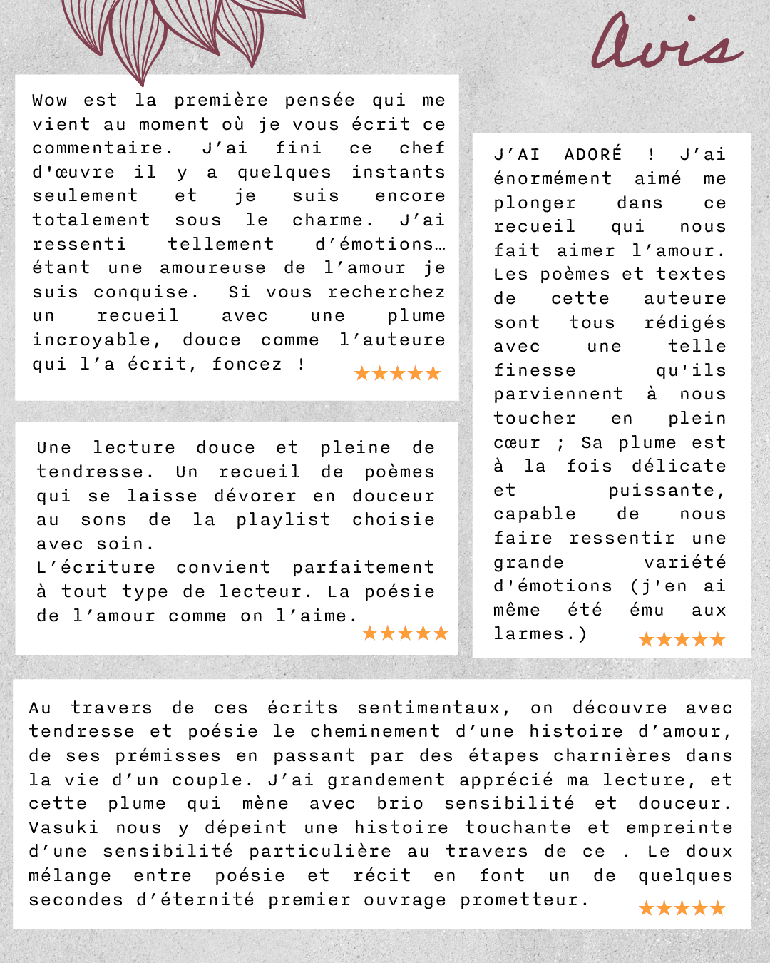 Quelques secondes d'éternité